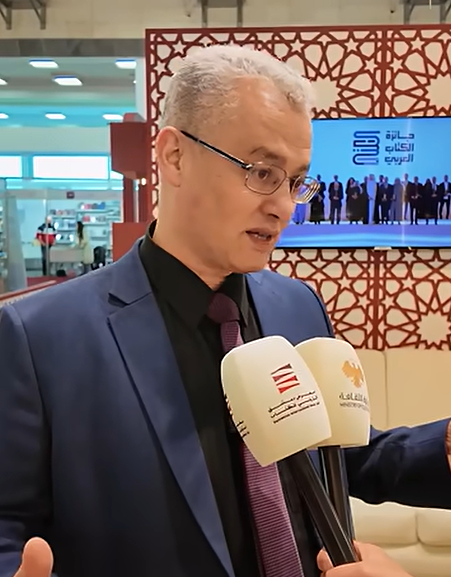 المدير العلمي لجائزة الكتاب العربي، يتحدث عن مشاركة الجائزة في معرض دمشق الدولي للكتاب